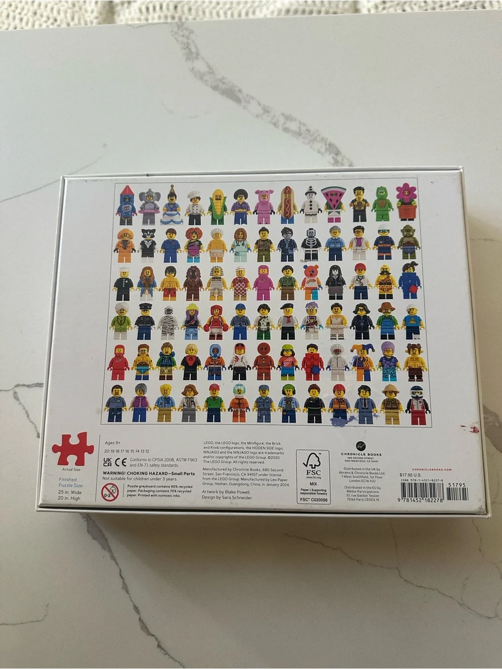 Lego Minifigure Puzzle
